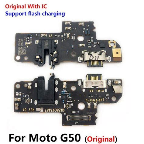 100 For Motorola Moto G50 Usb Charging Port Motherboard Flex Cable