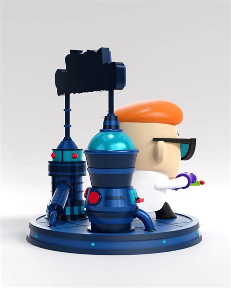 Stl File Dexters Laboratory・3d Printing Model To Download・cults