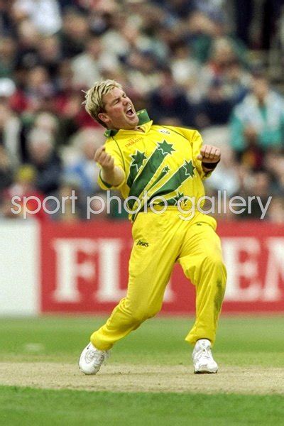 Shane Warne Australia celebrates v West Indies World Cup 1999 Images ...