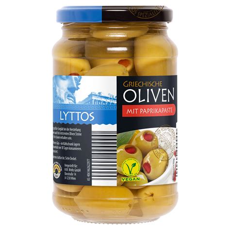 Lyttos Griechische Oliven Gef Llt G Paprika Aldi S D