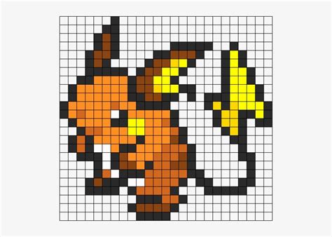 cute pokemon pixel art grid Espeon pokemon sprite perler bead pattern ...