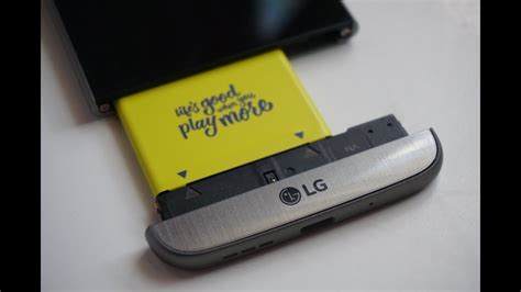 Swapping Batteries For The Lg G5 Youtube