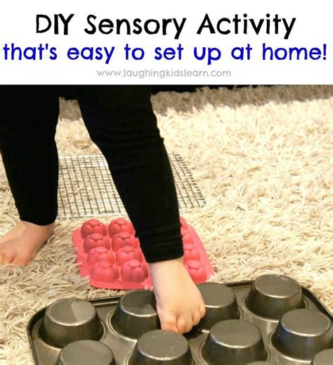 Diy Sensory Activity With Easy Home Set Up Laughing Kids Learn