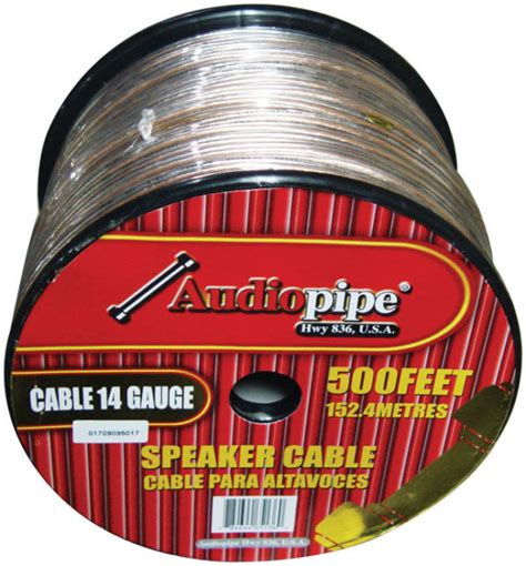 Audiopipe Speaker Wire Gauge Foot Clear The Wholesale House