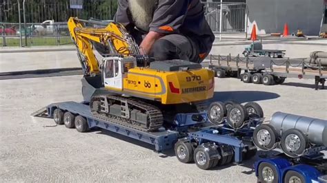 Liebherr K Rc Excavator Scale Kabolite On Swing Wing At Sydney