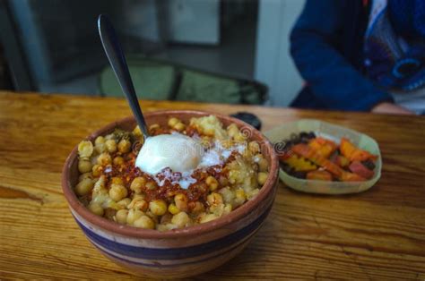 Lablabi or Lablebi a Traditional Tunisian Dish Stock Image - Image of ...