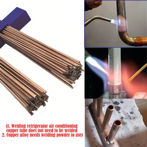 50Pcs Welding Rod Copper Low Temperature Welding Wire Soldering No Need