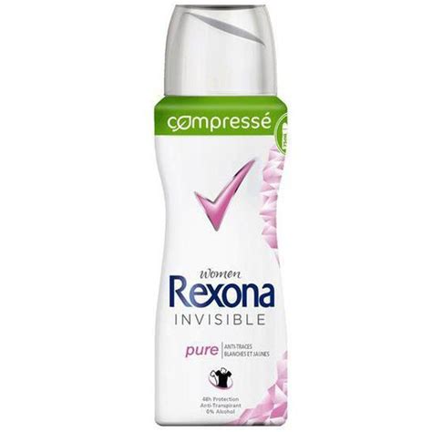 Pack De Rexona D Odorant Femme Spray Antibact Rien Invisible Pure Ml