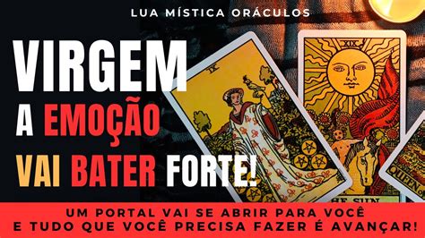 Virgem A Emo O Vai Bater Forte Um Portal Vai Se Abrir Para