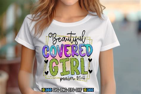 Beautiful Covered Girl Psalm 914 Png Afbeelding Door Svgcuts360