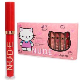Lip Gloss NUDE Gatos Matte 12 Tonos Linea Dorada 12 Gloss HCC 116