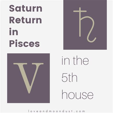 Your Guide To Saturn Return In Pisces In The 5th House