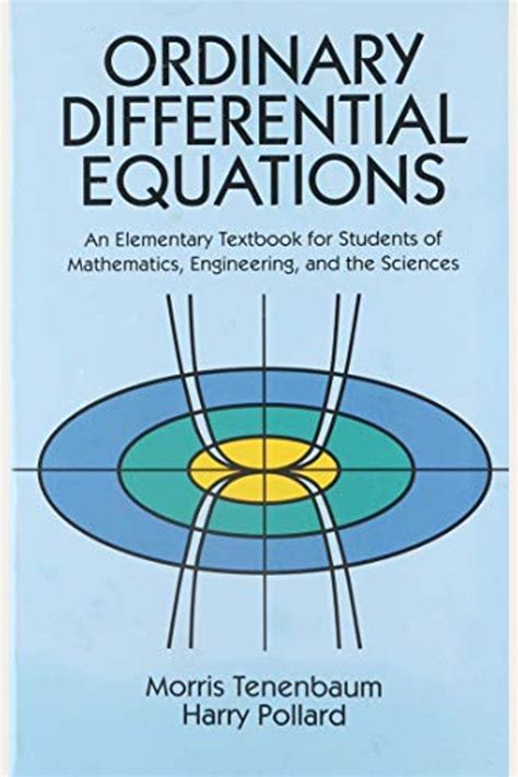 Buy Ordinary Differential Equations Book By Morris Tenenbaum