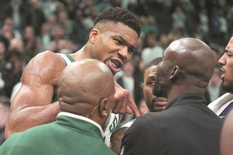 Record Giannis Haul Sparks Bizarre Ball Brawl Chinadaily Cn