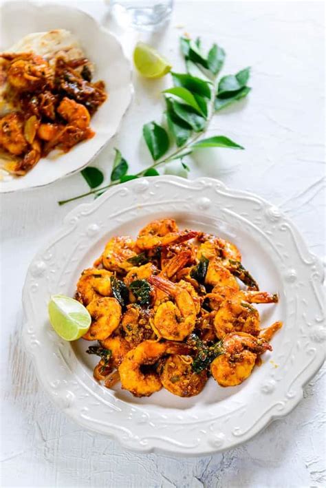 Kerala Style Prawn Roast Whisk Affair