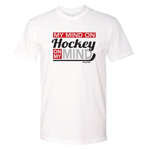 My Mind On Hockey Shirt Saucy Mitts Saucy Mitts Hockey