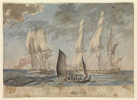 British Tars, 1740-1790: Two Small Royal Navy Frigates, 1775