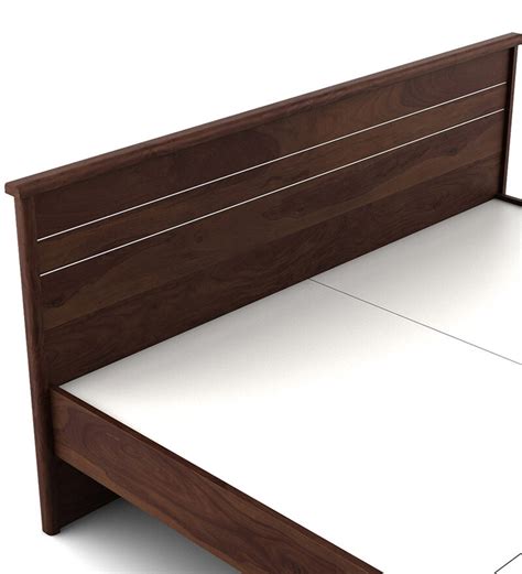 Buy Kosmo Carnival Queen Size Bed In Melamine Finish By Spacewood