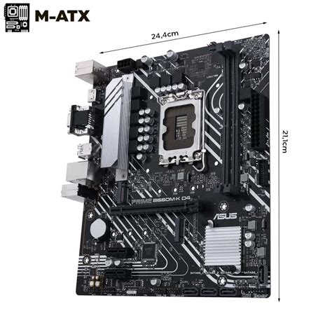 Mainboard Asus PRIME B660M K D4 CSM