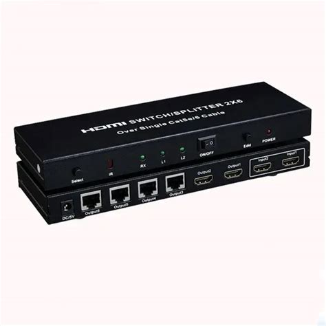 2×6 HDMI Splitter Extender 60m - Honorstand Technology Co.,Limited