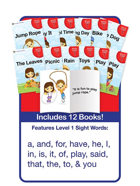 Meet The Sight Words Easy Reader Books 3 Pack Books