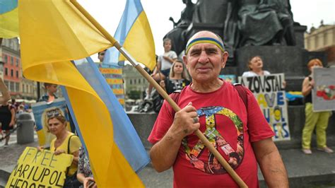 August Unabh Ngigkeitstag In Der Ukraine Als Nation