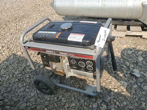 3500 Watt Gas Generator Yac Auctions