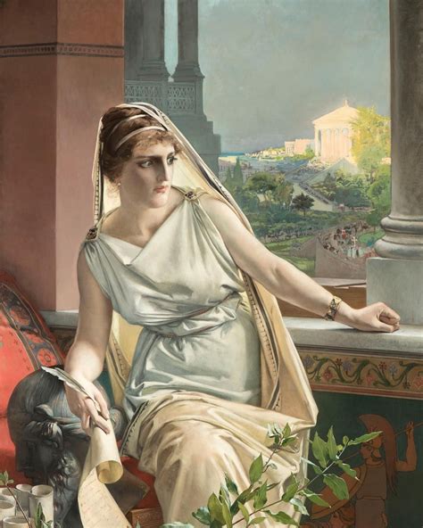 Julius Kronberg Hypatia Amellsfineartdealer At Tefaf Art