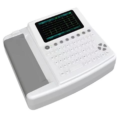 Electrocardiograma máquina portátil de ECG de 3 6 12 canales China