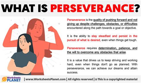 What Is Perseverance Definition Of Perseverance