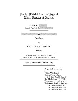 Fillable Online On Appeal From The Eleventh Judicial Circuit In And For