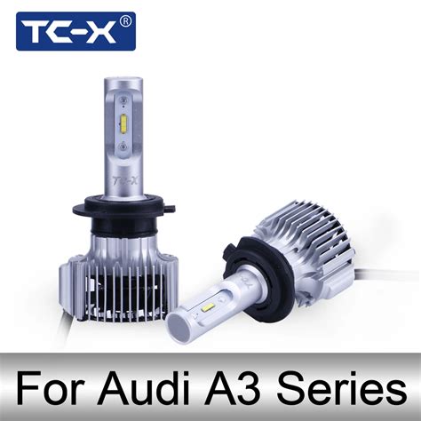 Buy Tc X For Audi A3 6000k Pure White H7 Led H11 H1