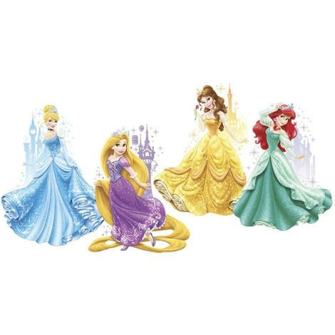 Stickers Princesse Disney Château Repositionnables