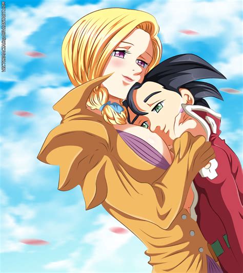 Gelda And Zeldris Nanatsu No Taizai Nanatsu Nanatsu No Taizai Mangá Guerreiro Anime