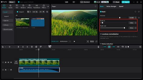 How To Fade Video Audio In And Out On CapCut