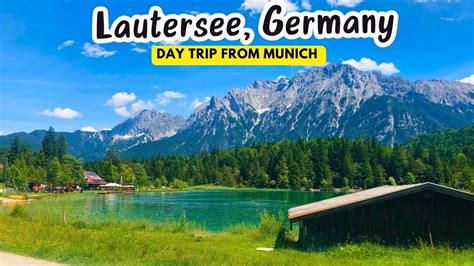 Lautersee Mittenwald Beautiful Lake To Visit In Bavaria Germany