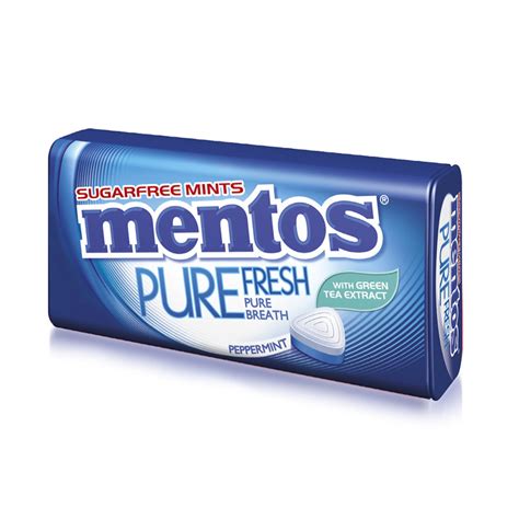 Mentos Purefresh Peppermint 35g Guardian Singapore