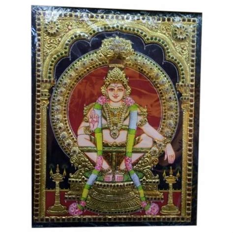 Foil Ayyappan Tanjore Painting At Best Price In Chennai Id