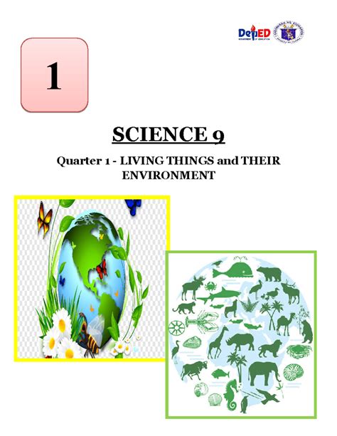 Grade 9 Science Lesson 1