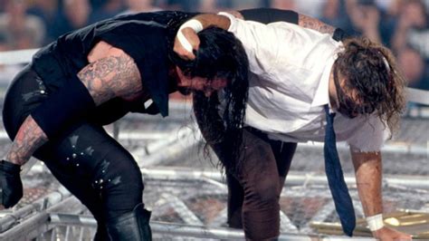 Mick Foley On The Laugh That Helped Make WWE Hell In A Cell History