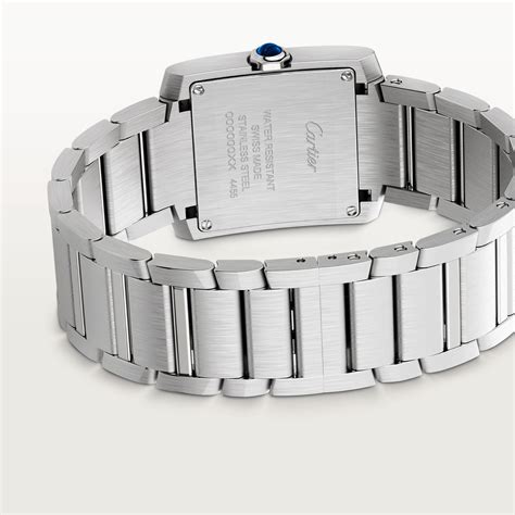 Achat Montre Cartier Tank Française Moyen modèle mouvement quartz acier