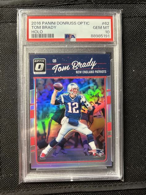 Tom Brady 2016 Optic Holo Price Guide Sports Card Investor