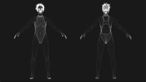 Kali Pink Bikini Splash 3D Model By Khaloui