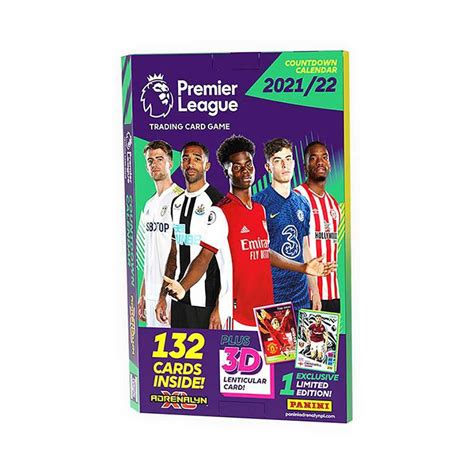 Panini Adrenalyn Xl Premier League 202122 Countdown Calendar Binder