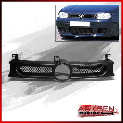 Find 99 06 Vw Golf Iv Mk4 R32 Gti Tdi Front Mesh Black Racing Sport Grill Grille Set In Rowland