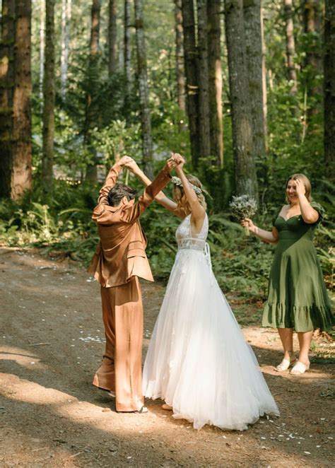 Whimsical Forest Wedding at Camp Cedar Ridge in Oregon