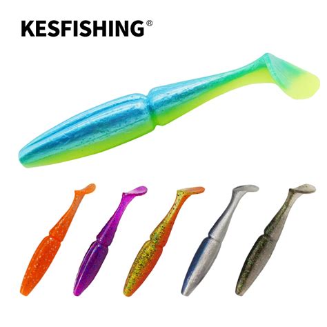 Kesfishing Leurre Souple En Silicone Easy Shiner App T Artificiel