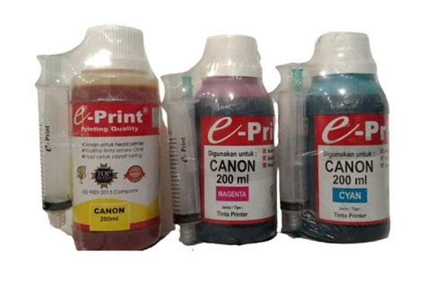 Tinta Botol E Print Ml Pcs Hitam