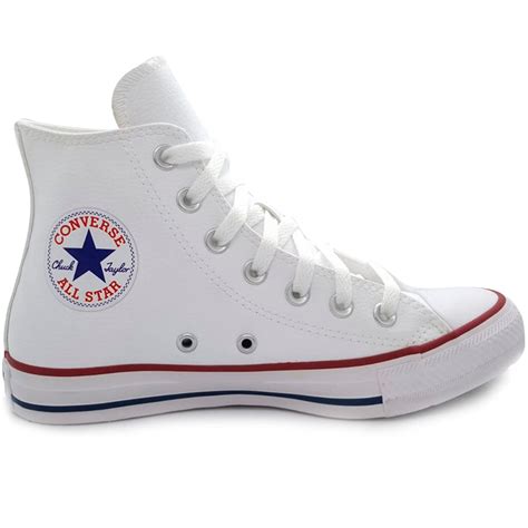 Tênis Converse All Star Chuck Taylor Cano Alto Branco