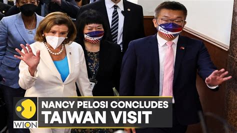 Nancy Pelosi Concludes Tense Taiwan Visit Heads To South Korea